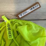 SKIMS  Summer Mesh Lace Deep Plunge Long Dress  Green Small NWT Photo 5