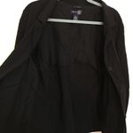 Venezia Spandex stretch shirt blazer/ pockets Black Size 16 Photo 1