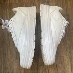 Reebok Classic White Platform Lace-Up Shoes Photo 3