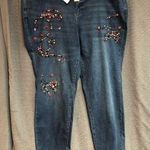 Cato NWT 22W Bedazzled Jewels Womens Jeans Photo 0