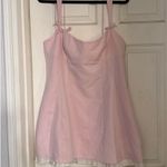 Oh Polly Brand New Cressida Pink Bow Dress Women’s Size 12 Garden Collection Photo 0