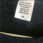 MIA Mama ! Abba metallic embellished black T/shirt 100% cotton NEW Photo 2