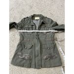 Daytrip Womens  Blinged camo button up jacket w‎ pockets - size Large Photo 6