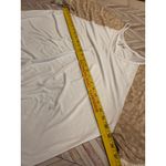 Cato  18 20 White Paisley Print Raglan Sleeve Ruffle Hem Tunic Top Photo 6