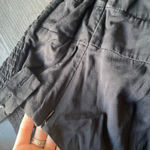 LSPACE Pasadena Large Black Ruffle Adjustable Sleeve Pantsuit Jumpsuit Ankle Photo 2