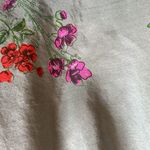 Johnny Was  Rare 100% silk dress XS. Contrasting embroidery and silk desi… Photo 4