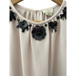 Kate Spade New York Pink Champaign Embellished Crepe Top Size XL Photo 5
