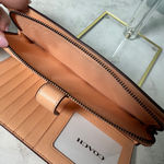 Coach NWT  58586 Smooth Leather Skinny Wallet Faded Blush Pink Photo 4