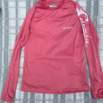 Columbia XS- Pink Long Sleeve Shirt Photo 0