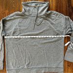 Offline by Aerie Gray Hoodie with Cowl Neck and Drawstring Large Photo 11