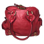 Chloé CHLOE Paddington Red Leather Lock Bag Comes with: Padlock Key COA Dust Bag Photo 3