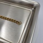 Vtg Braided Cable Chain Bracelet Womens 8” Gold Tone Textured Fashion Jewelry Photo 7