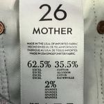 Mother the Looker jeans size 26 low rise skinny black grey snake print punk rock Gray Photo 7