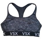 Victoria's Secret Women’s Sport black space dye logo sports bra size large Photo 1