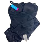 Tropical Escape  Black Crochet One Piece Swimdress Photo 3