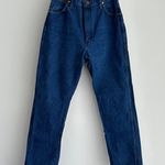 Wrangler  Jeans Womens 13 x 32 Cowboy Cut High Rise Western Straight Patch Logo Photo 2