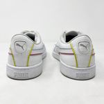 Puma [] White Vikky V2 Leather Lace Up Casual Sneakers Soft Foam Comfortable Sz 8 Photo 7