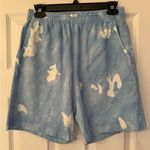 Sporty & Rich Blue Tie Dye Gym Shorts Size Small Photo 2