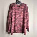 Lululemon  Perfectly Oversized Crew Heritage 365 Camo Brier Rose size 14 W3DUVS Photo 1