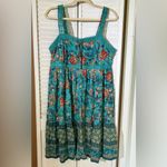 Maurice's size Large Paisley and lace mini dress sundress Photo 2