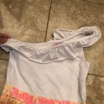 Lilly Pulitzer  Neon Pink One Shoulder Sz M Dress Photo 2