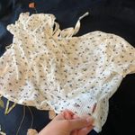 Brandy Melville Floral Wrap Top  Photo 2