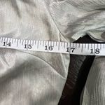 ASTR The Label Mint Mojito Green Asymmetrical Tie Front Blouse Size Medium NWOT Photo 5