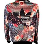 Adidas Originals Jardim Agharta Farm Firebird Floral Track Jacket Black Sz S Photo 0
