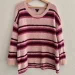 Torrid Striped Sweater Boucle Cozy Knit Pullover Womens Size 2X Multicolor Photo 8