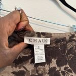 ZARA Brown Floral Long Skirt vintage Photo 3