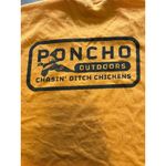 PONCHO OUTDOORS APPAREL TEE SHIRT Chasin Ditch Chickens Size Medium Hunting Orange Photo 6