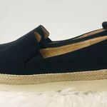 Journee Collection Leela Espadrille Slip On Sneaker Black Canvas Fabric 7 Photo 3