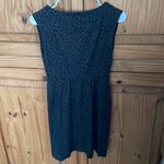 Loft ANN TAYLOR PETITES Charcoal & Black Sleeveless Dress Size 2P Photo 3