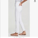 Paige Sarah Slim in White Frost Destructed jeans Photo 10