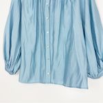 Pomander Place Carolina Blue Jett Buttondown Long Sleeve Shirt Size Medium Photo 4