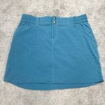 Kuhl  Strattus Skort Skirt Mini Size 4 Blue Hiking Camping Fishing Gorpcore Photo 1
