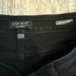 Judy Blue Women's 13/31 Skinny Fit Stretch Button Fly Jeans 28" Inseam Black EUC Photo 2