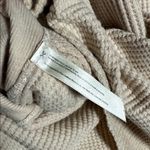 Free People  One Scout Jacket Button Up Waffle Slouchy Beige Cream Medium Photo 7