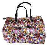 Disney  Inspired Giant Park Foods Print Vinyl Tote Bag Double Strap Pocket Photo 1