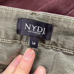 NYDJ Army Green Marilyn Crop Jeans Lift Tuck Technology Womens 14 Fall Denim Photo 4