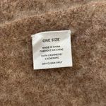 Halogen 100% Cashmere Colorblock Poncho One Size Beige Neutral Quiet Luxury Photo 6