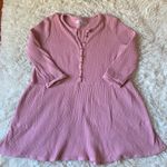 Free People Blossom Button-Up T-Shirt Dress Photo 3