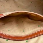 Kate Spade Vintage tropical abstract floral purse bag with leather footed bottom Photo 6