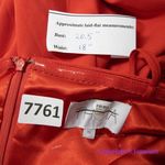 Anthropologie  BHLDN Theia Trinity jumpsuit‎ red tie strap , size 16 Photo 11