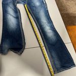 Rock Revival Jeans Women 29 Roza Easy Boot Embroidered Medium Wash Stretch Denim Photo 3