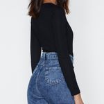 Nasty Gal Ring Zip Up Bodysuit Photo 2