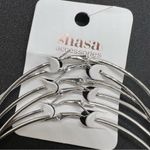 Shasa 3 pairs Large hoop earrings NEW Photo 3