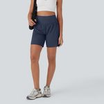 Halara  Softlyzero™ Airy Super High Waisted 2-in-1 Cool Touch Yoga Shorts 7" Photo 1