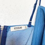 Essue  Two Tone Spaghetti Strap Ruffle Detail Dress Size Small Photo 5