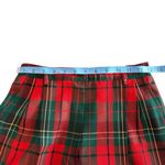 Pendleton VINTAGE red & green plaid 100% wool trousers. Size 6 (runs small) Photo 4